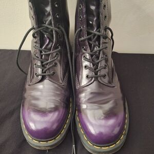 Dr. Martens Purple Boots